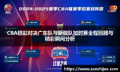CBA精彩对决广东队与新疆队加时赛全程回顾与精彩瞬间分析
